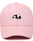 Embroidered Panda Baseball Cap