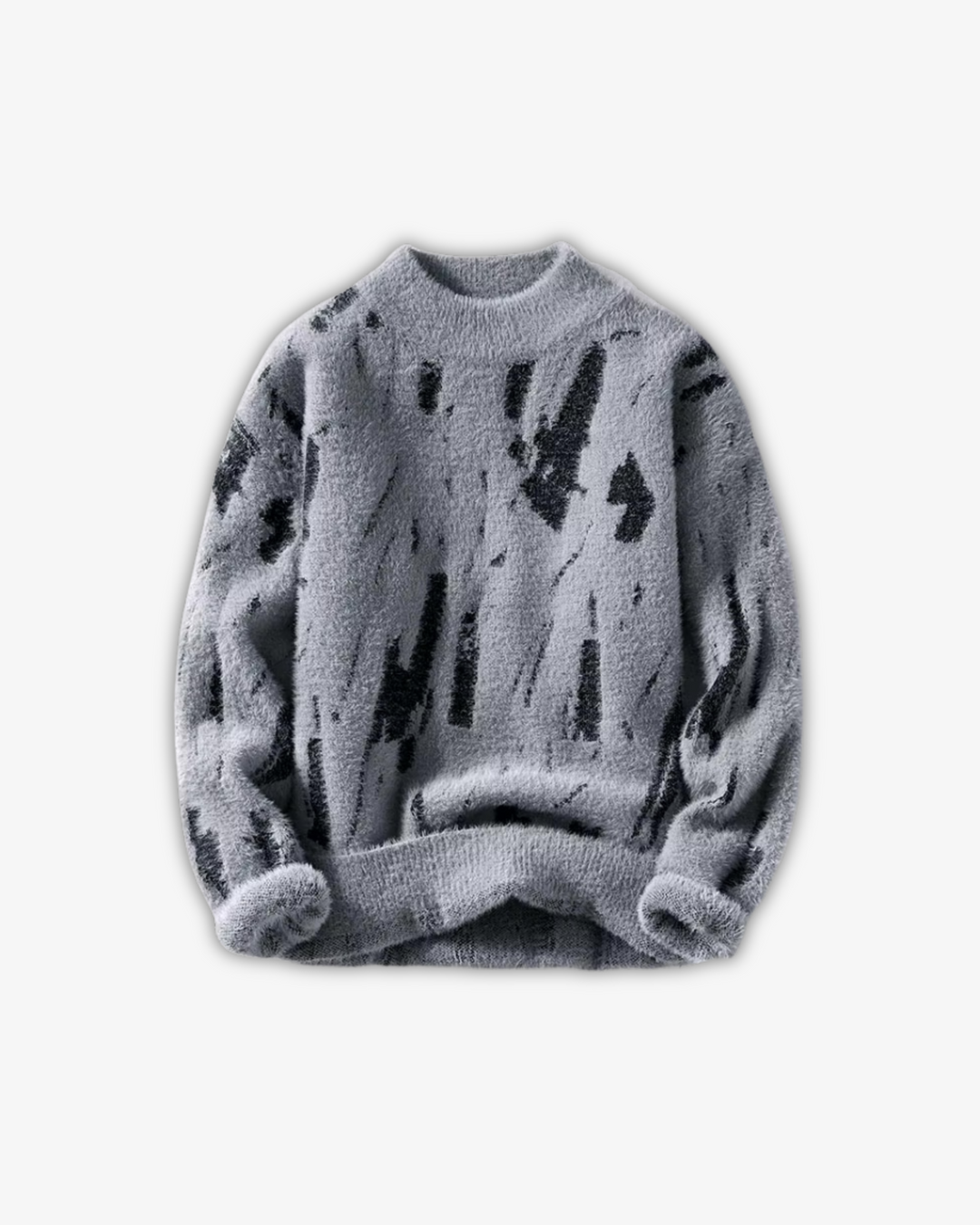 KNITTED ROUND NECK PULLOVER