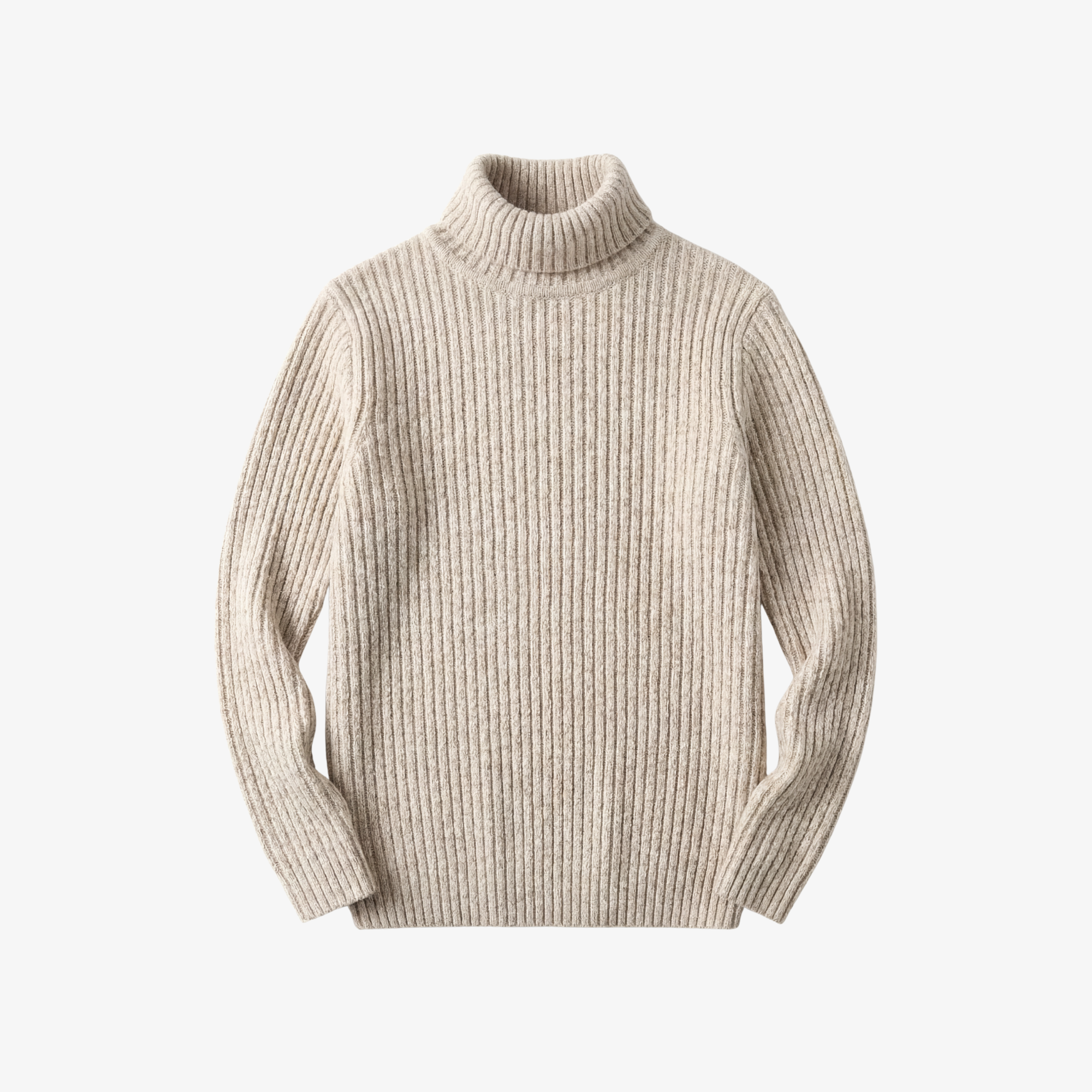 PREMIUM RIBBED TURTLENECK