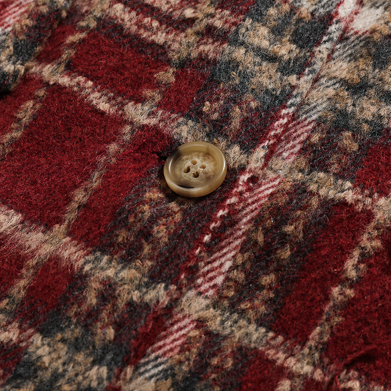 M | VINTAGE CHECK OVERSHIRT