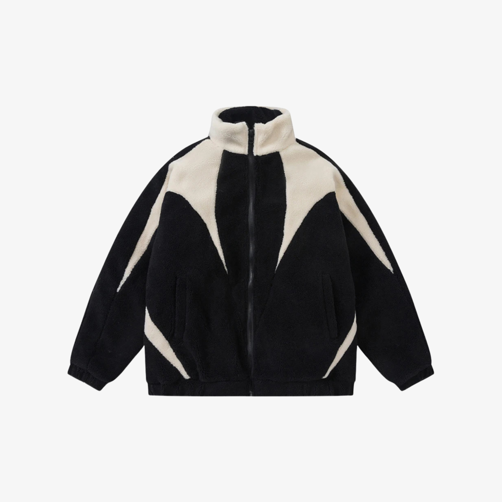W | DUAL TONE SHERPA JACKET