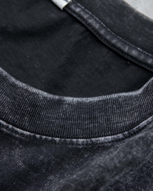 230GSM HEAVY LOOSE FIT WASHED T-SHIRT