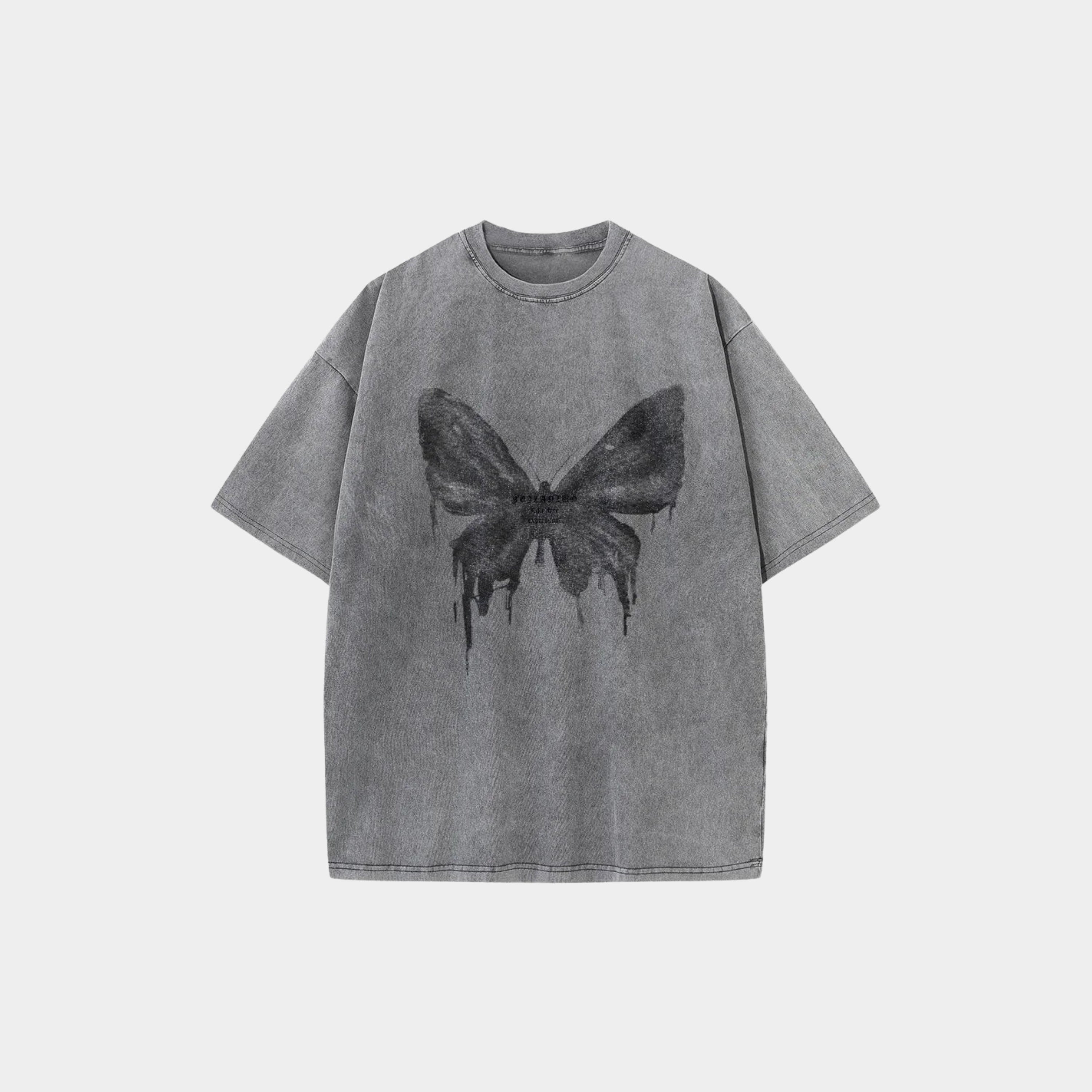240GSM BUTTERFLY SHADOW T-SHIRT