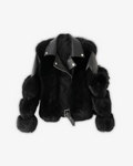 LUXURY LEATHER FUR JACKET
