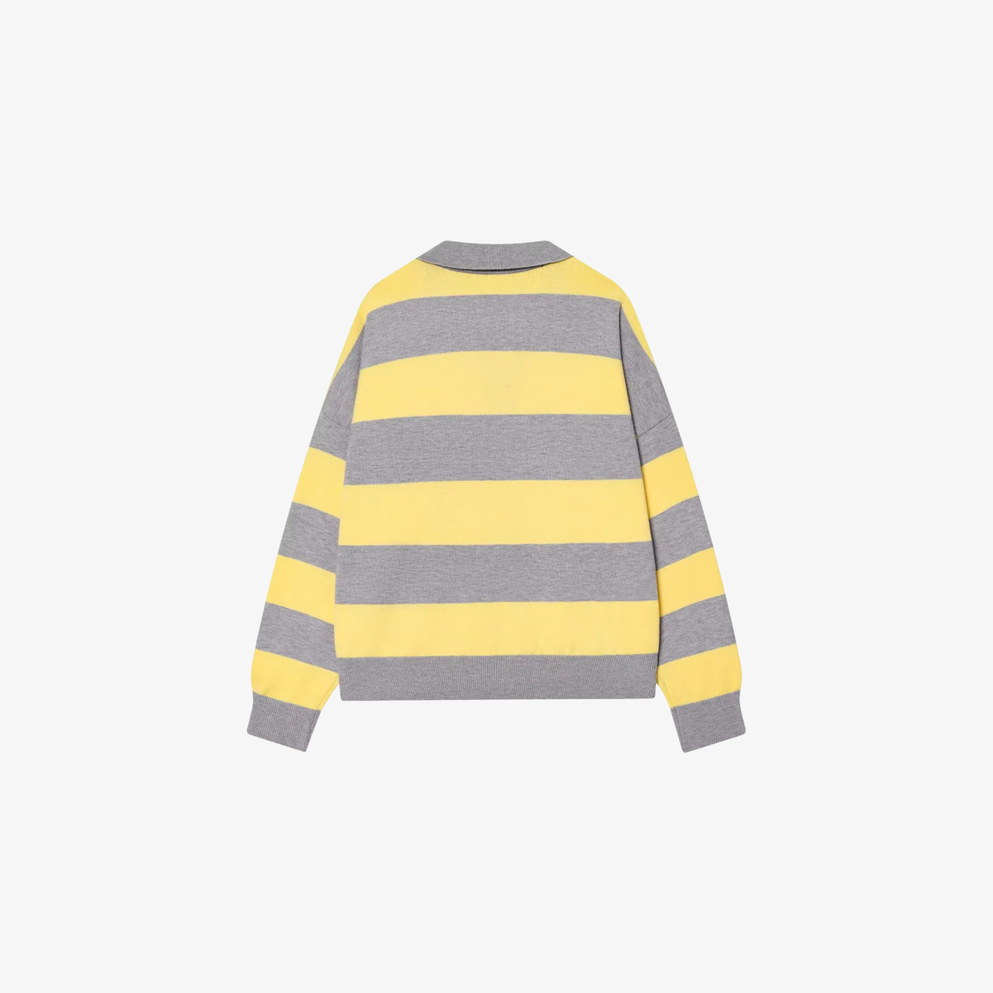 W | VINTAGE STRIPE POLO SWEATER