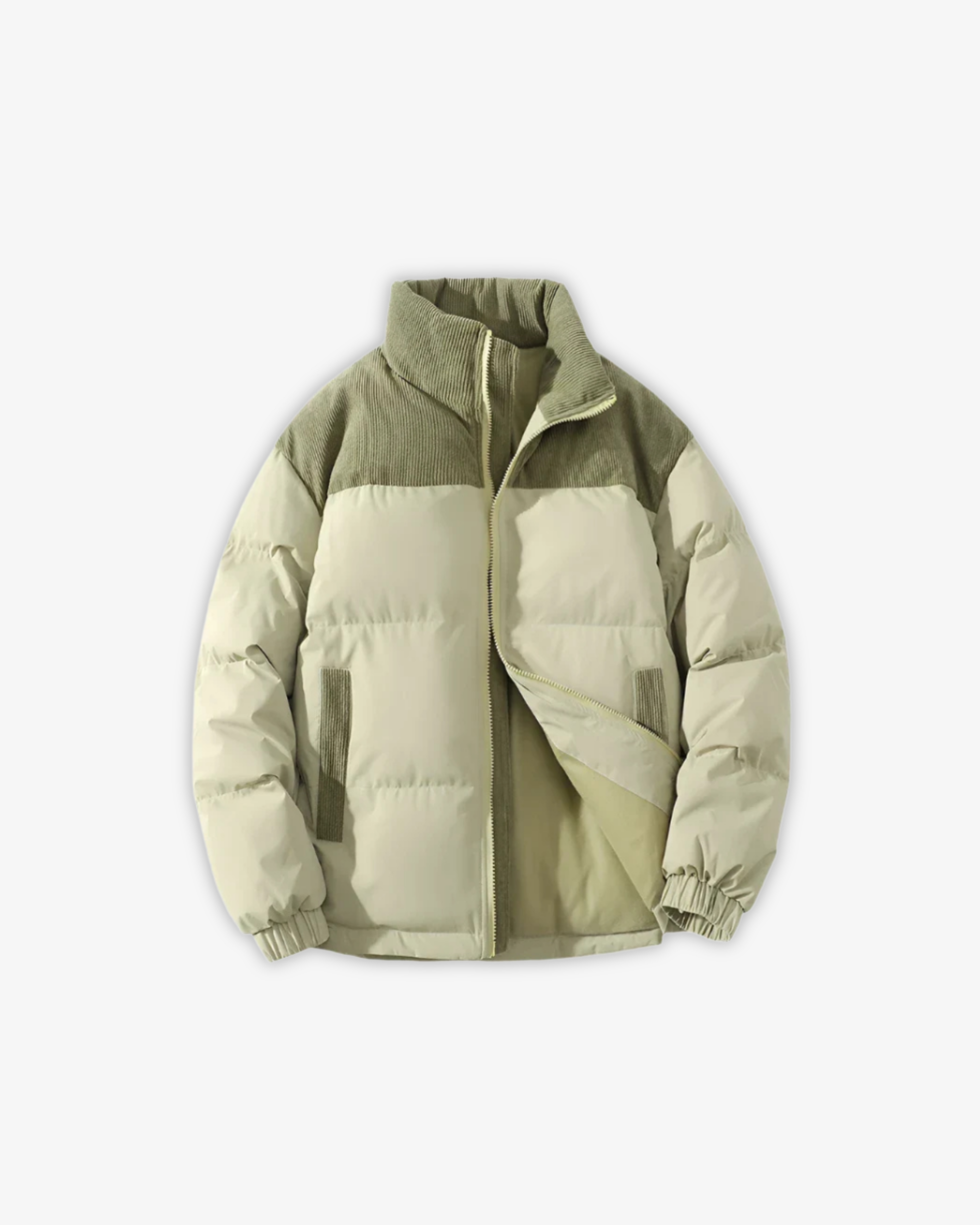CORDUROY PUFFER JACKET