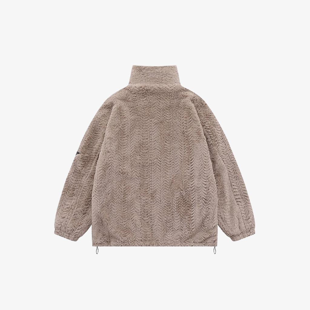 STAR PLUSH FLEECE JACKET