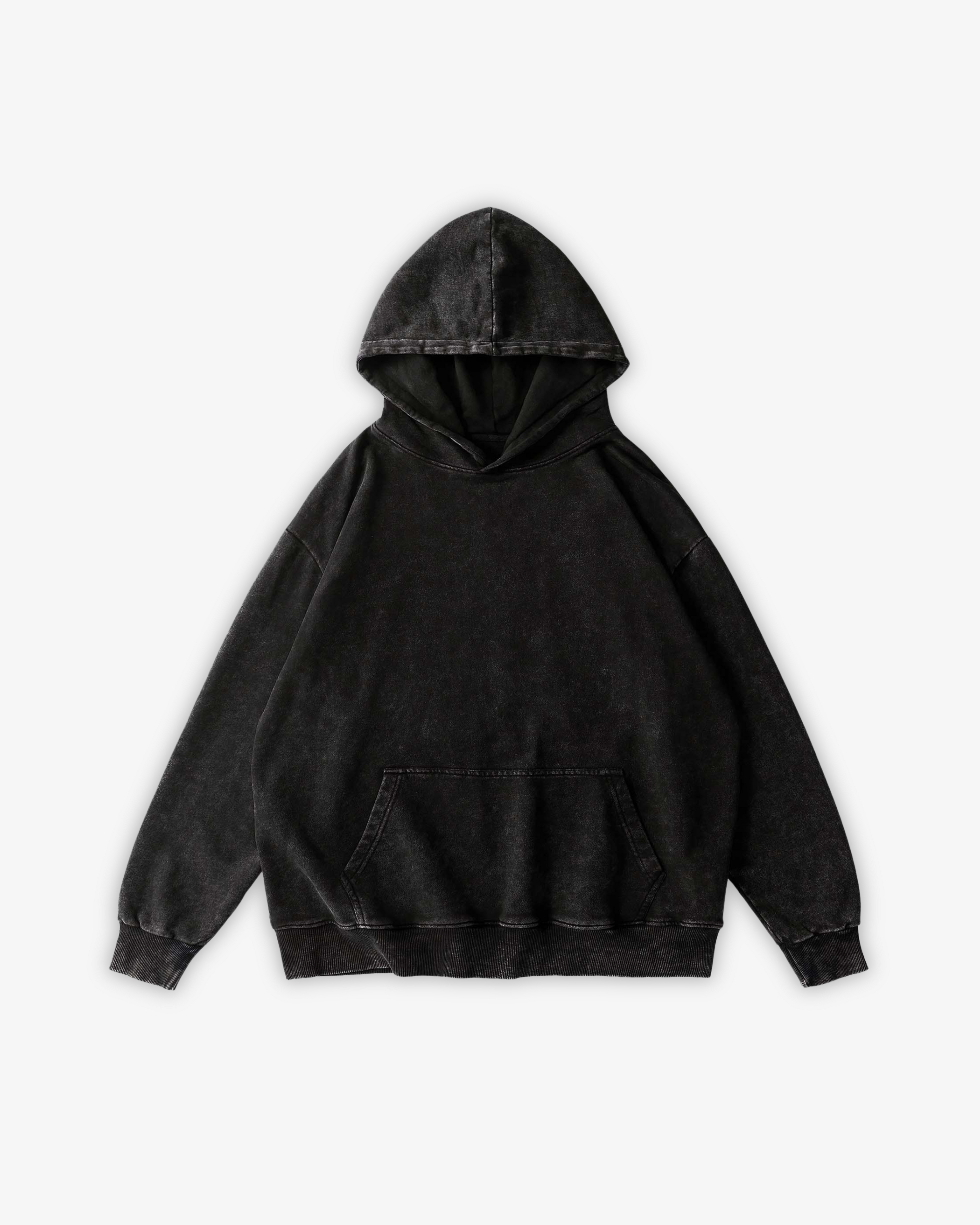 360GSM LOOSE FIT WASHED HOODIE