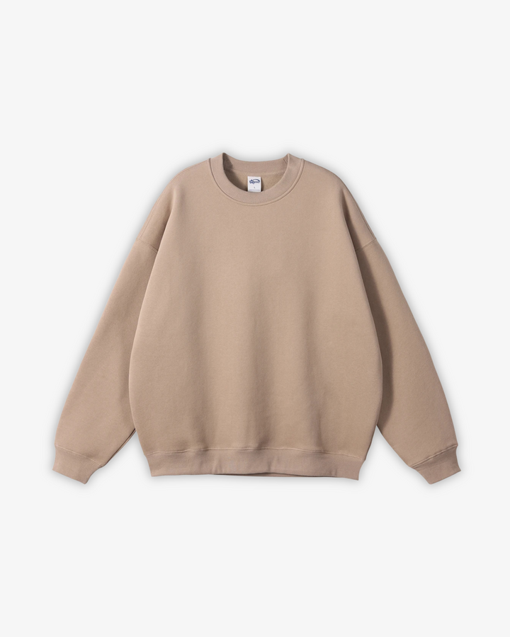 400GSM OVERSIZED ROUND NECK SWEATER