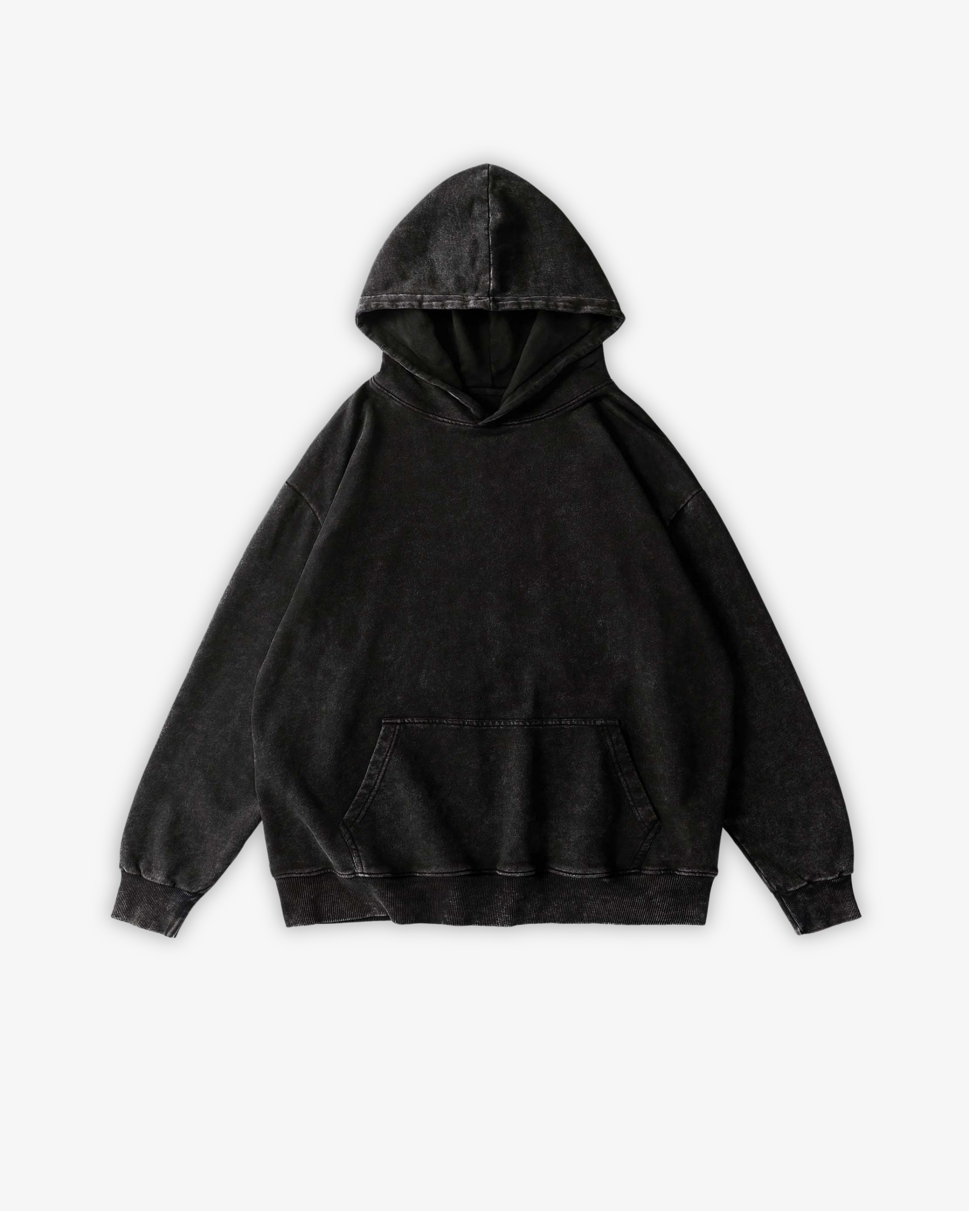 360GSM LOOSE FIT WASHED HOODIE