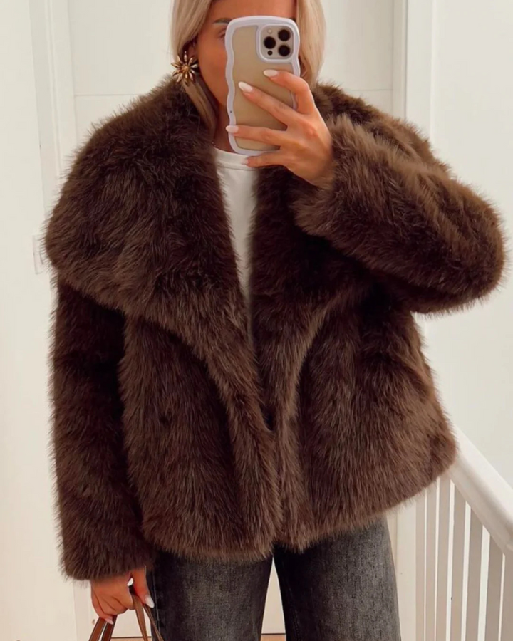 FUR JACKET COAT