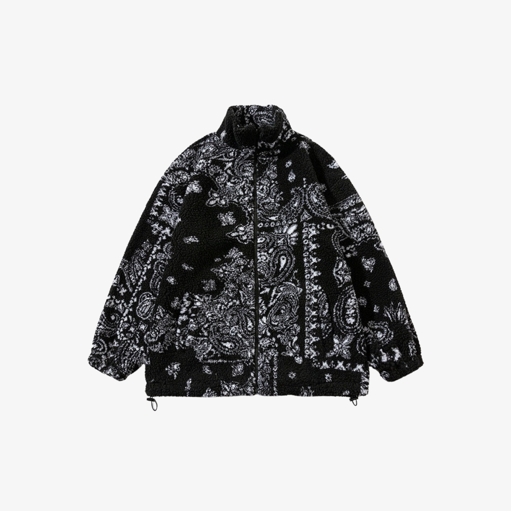 FLEECE FLUFFY JACKET BANDANA