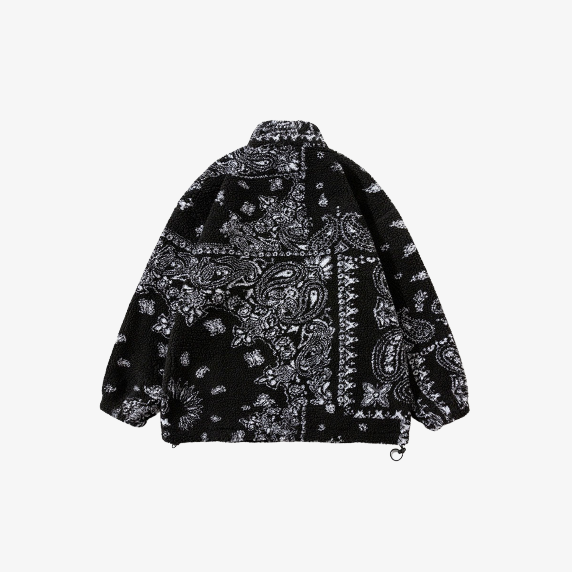 FLEECE FLUFFY JACKET BANDANA