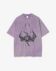 230GSM VINTAGE BAT OVERSIZED WASHED T-SHIRT