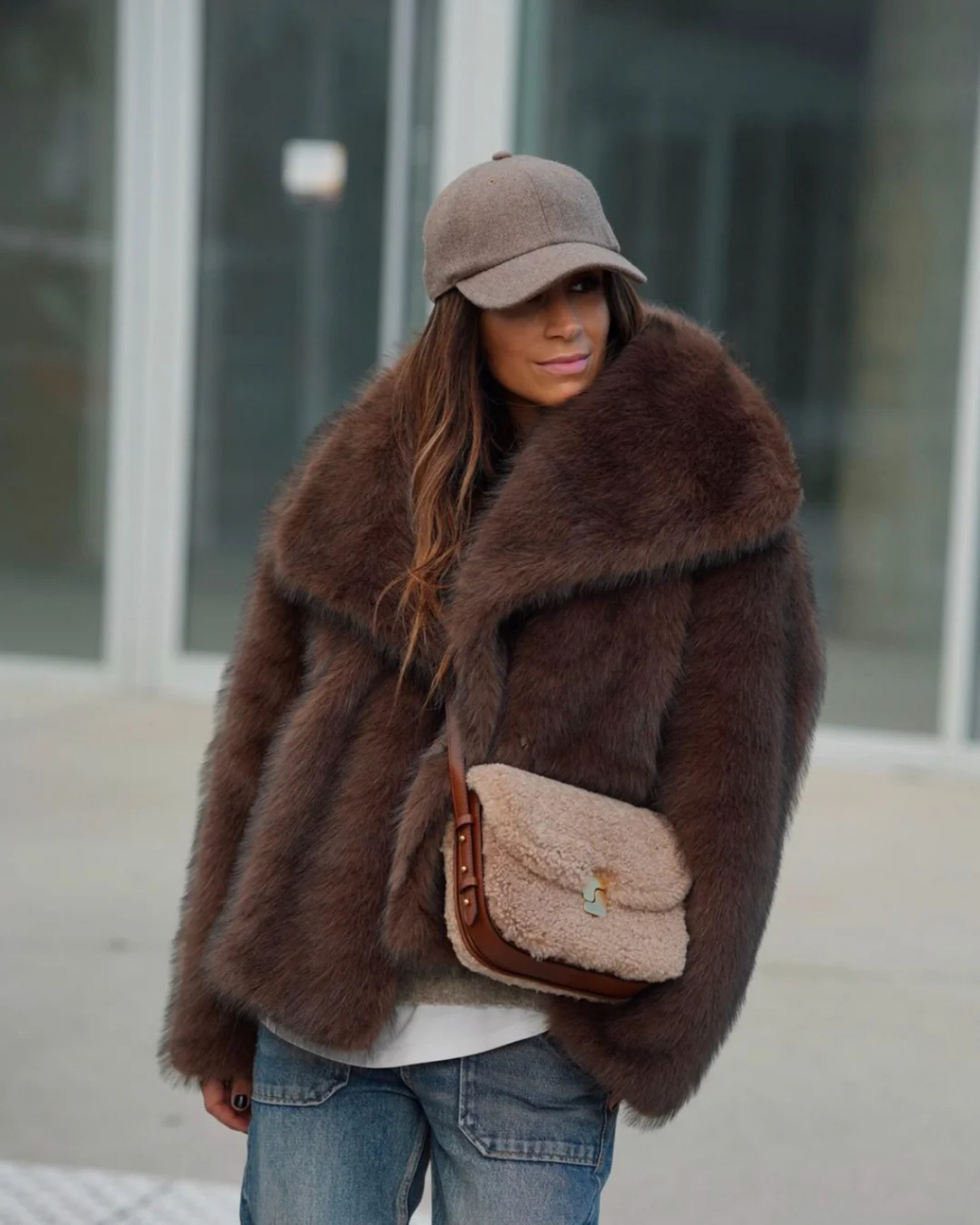 FUR JACKET COAT