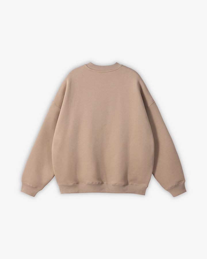 400GSM OVERSIZED ROUND NECK SWEATER