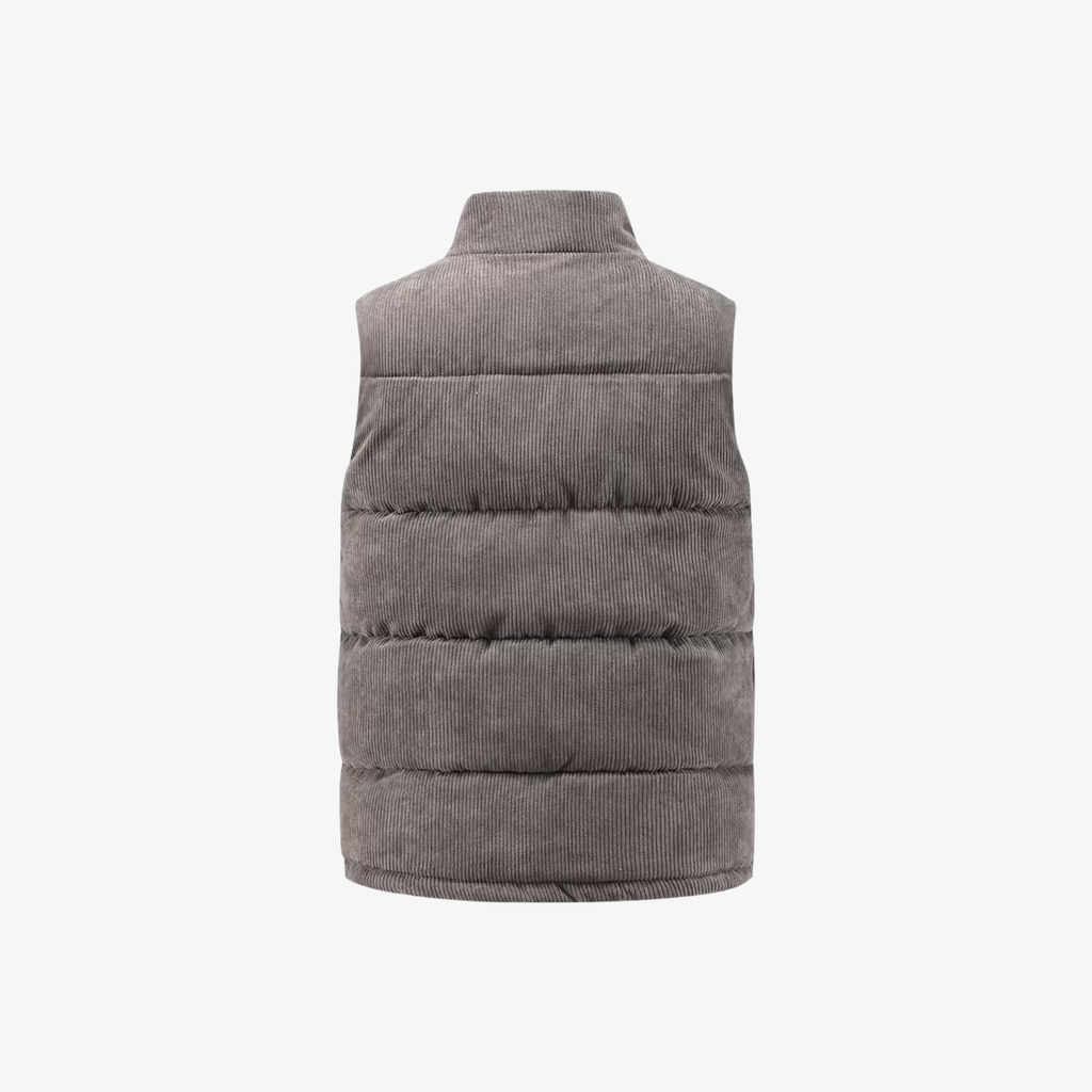 M | CORDUROY PADDED VEST