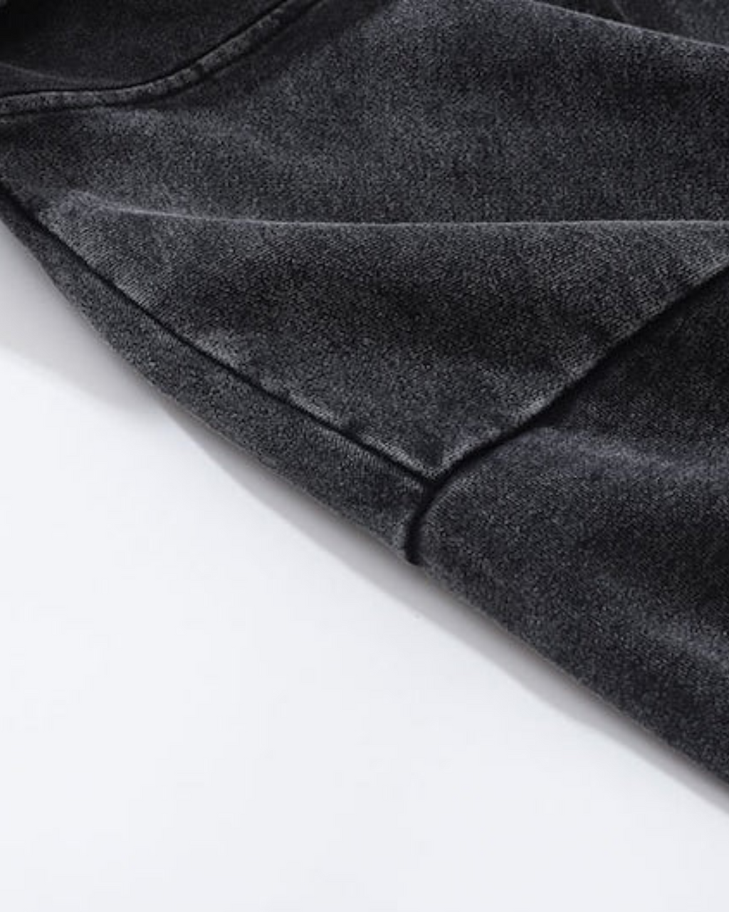 OVERSIZED WASHED DOBERMAN HOODIE