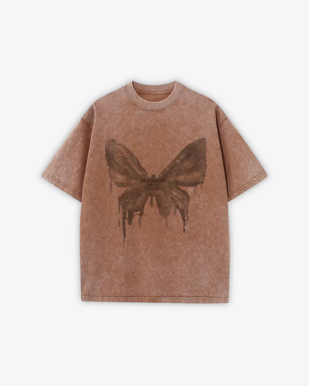 240GSM BUTTERFLY SHADOW T-SHIRT