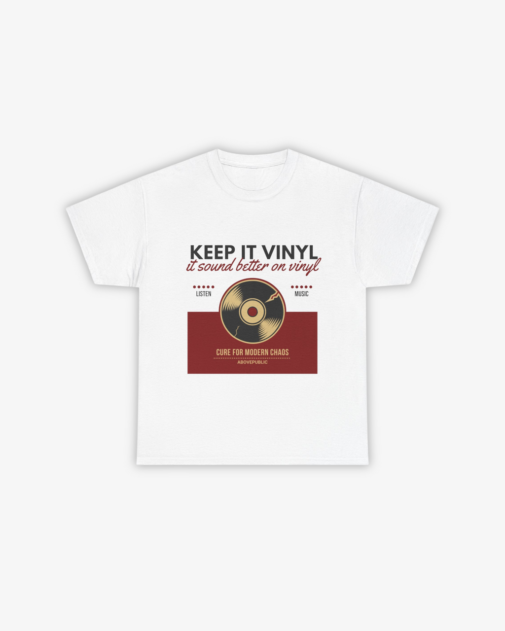 KEEP IT VINYL T-SHIRT