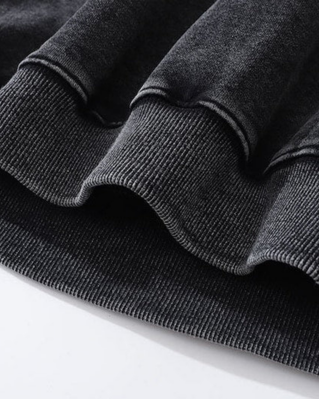 OVERSIZED WASHED DOBERMAN HOODIE