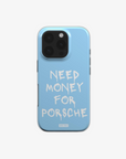 'NMFP' BABY BLUE PHONE CASE