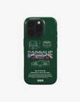 'PERFECTION' BRITISH RACING GREEN PHONE CASE