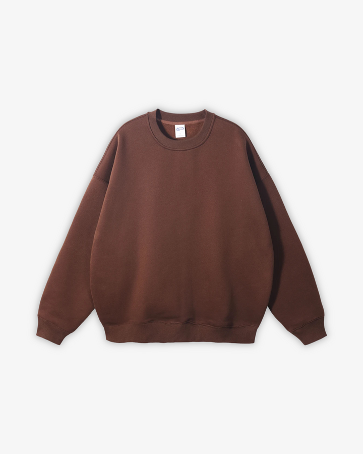 400GSM OVERSIZED ROUND NECK SWEATER
