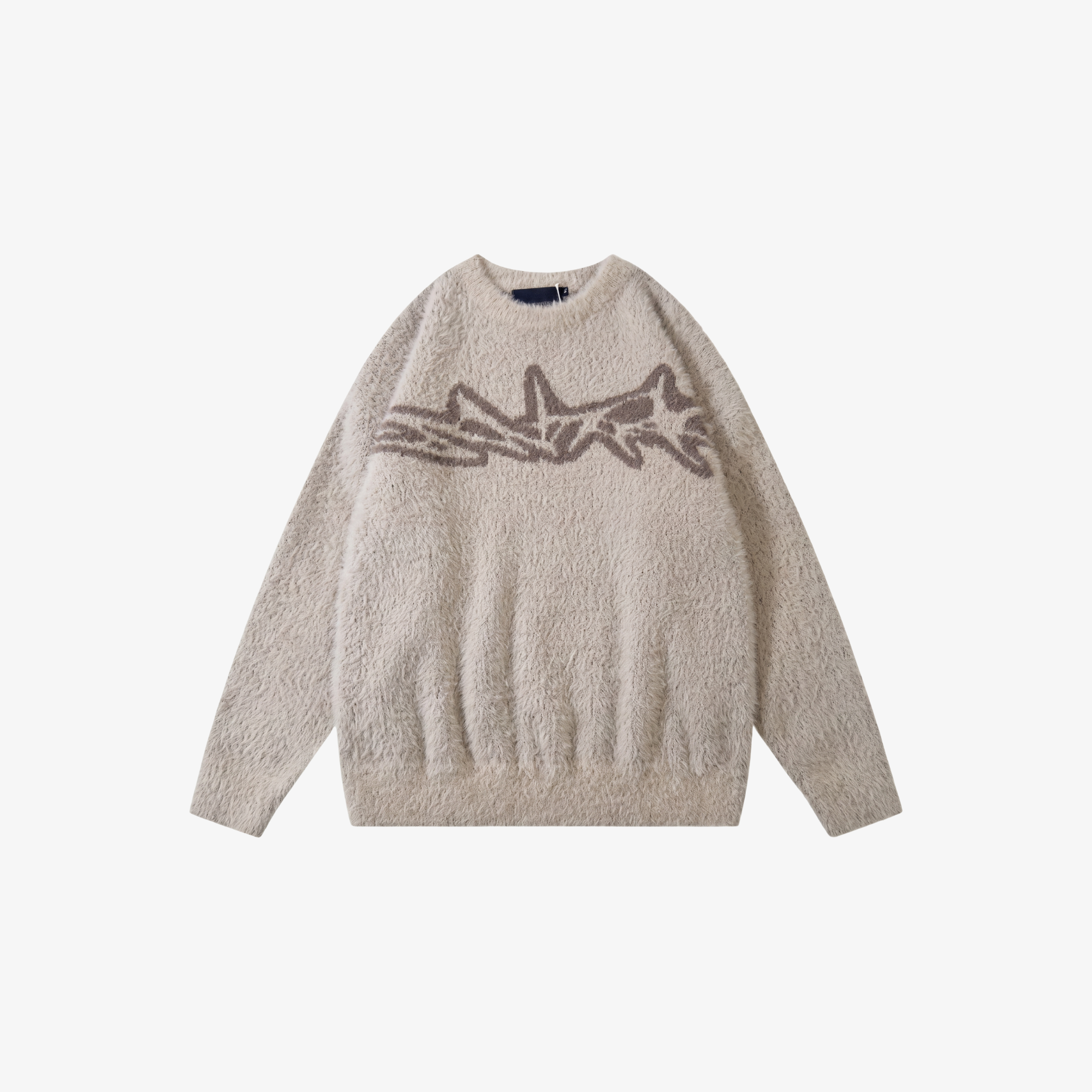 URBAN GRAPHIC KNIT SWEATER