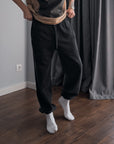 ABOVEPUBLIC™ 360GSM WASHED UNISEX SWEATPANTS SAND