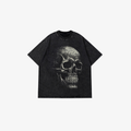 W | SKULL OVERSIZED TEE