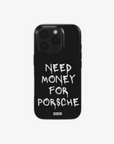 'NMFP' JET BLACK PHONE CASE