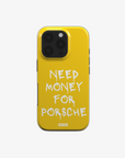 'NMFP' RACING YELLOW PHONE CASE