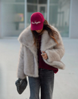 FUR JACKET COAT