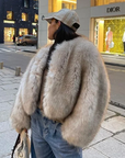 FUR JACKET COAT