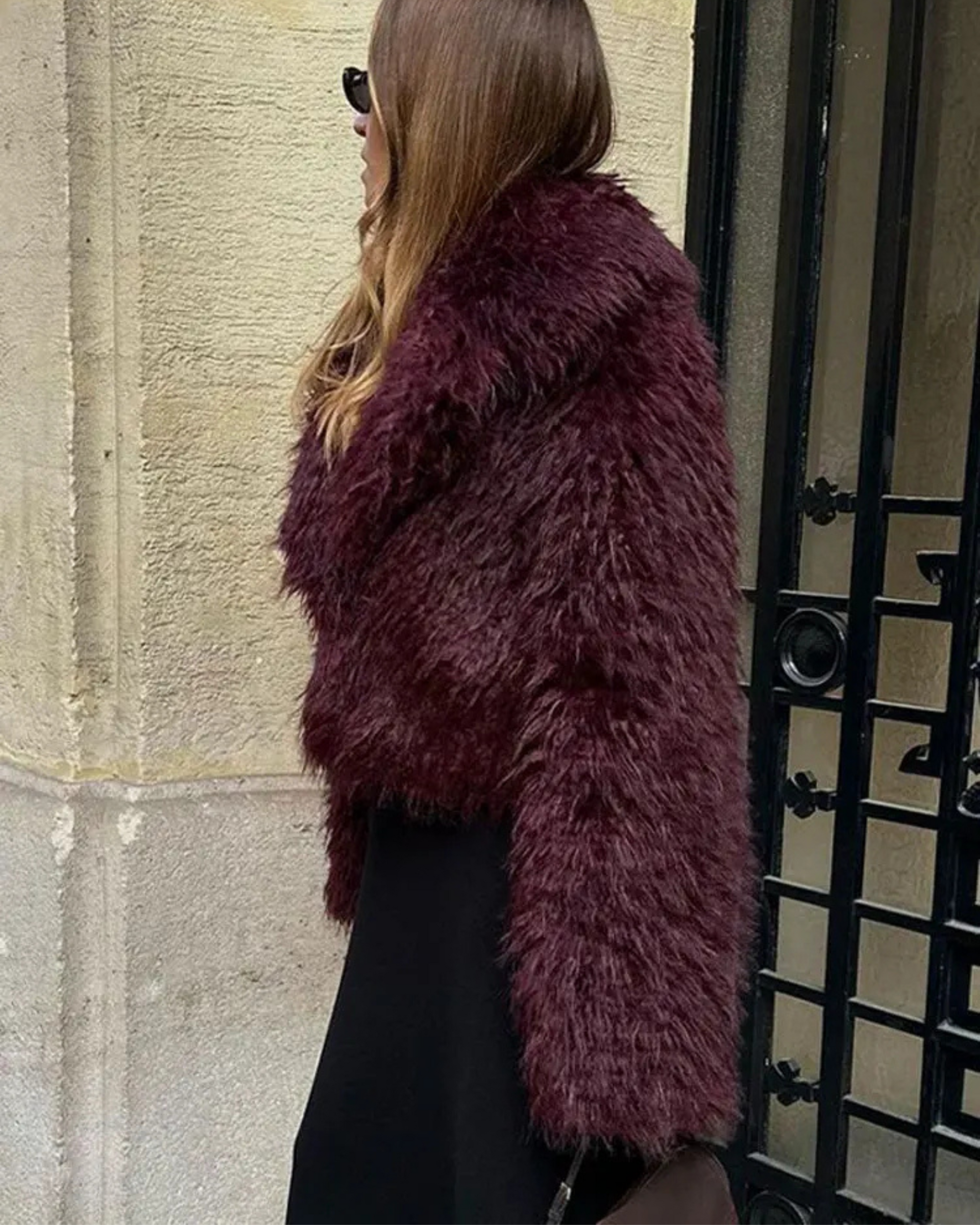 FUR JACKET COAT