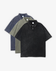 HEAVY RETRO POLO SHIRT 3-PACK