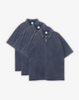 HEAVY RETRO POLO SHIRT 3-PACK