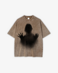 240GSM GRAPHIC SHADOW WASHED T-SHIRT