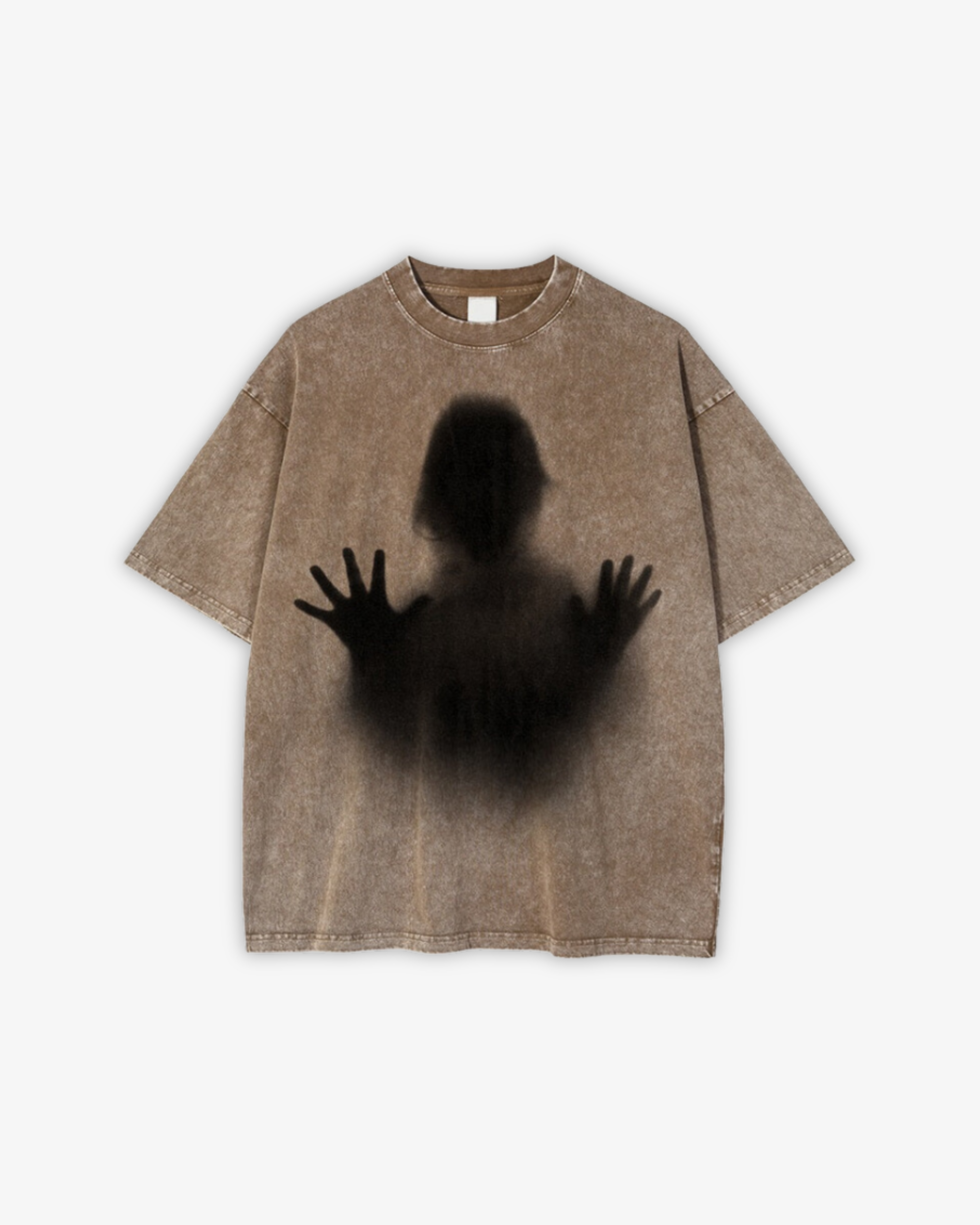 240GSM GRAPHIC SHADOW WASHED T-SHIRT