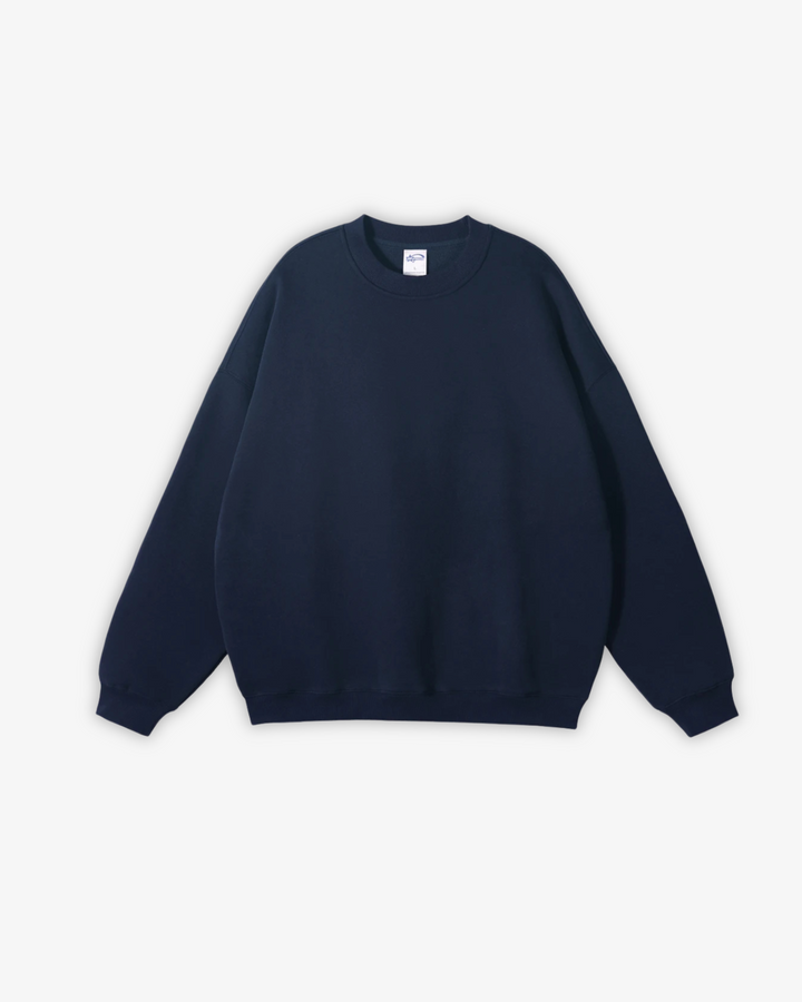 400GSM OVERSIZED ROUND NECK SWEATER