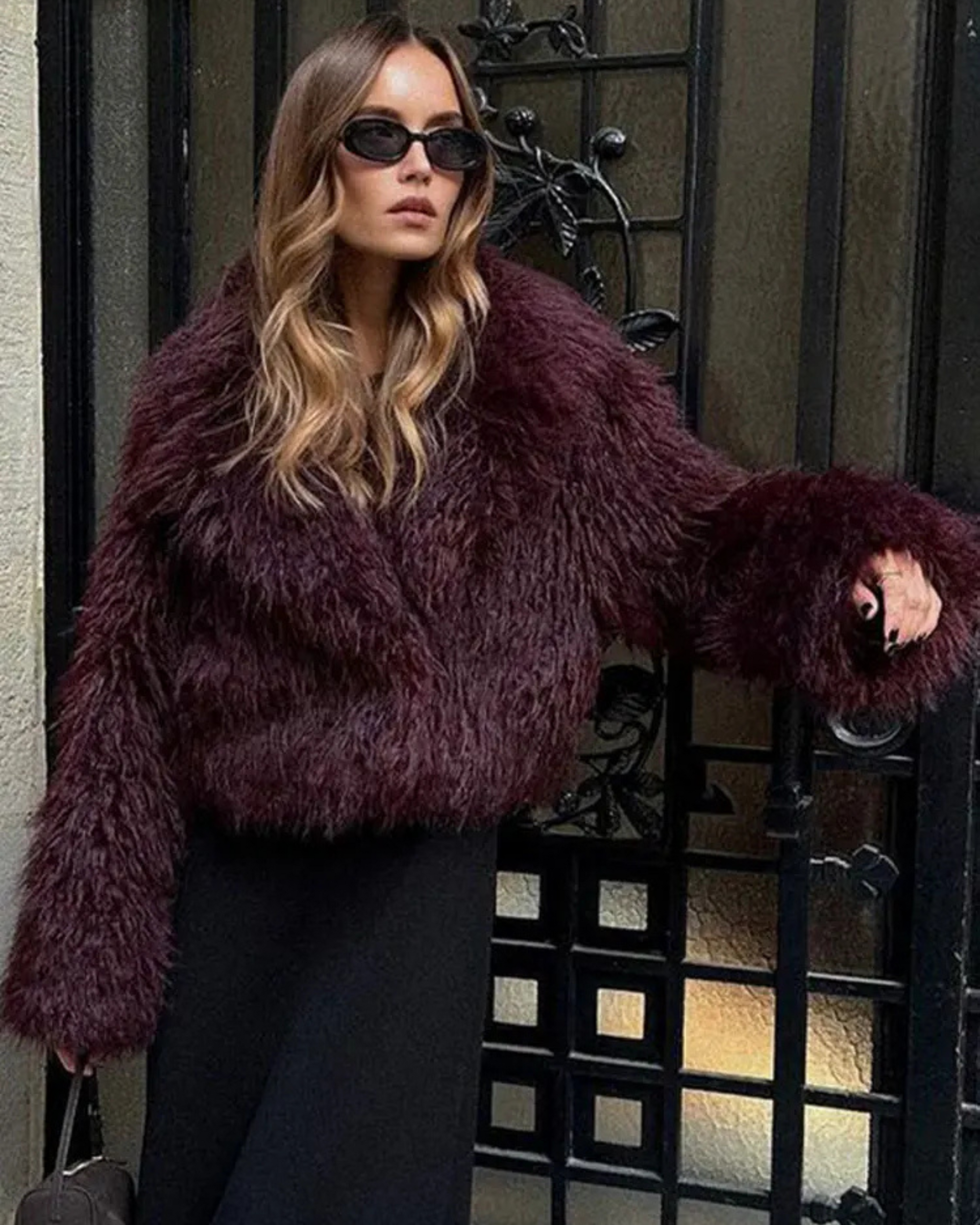 FUR JACKET COAT