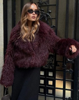 FUR JACKET COAT