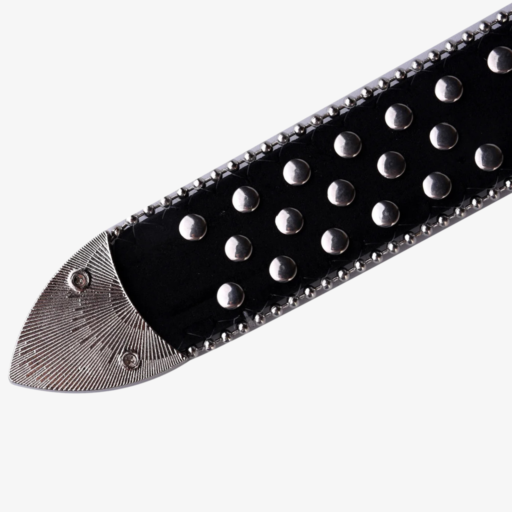 RHINESTONE SKULL BELT