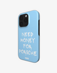 'NMFP' BABY BLUE PHONE CASE