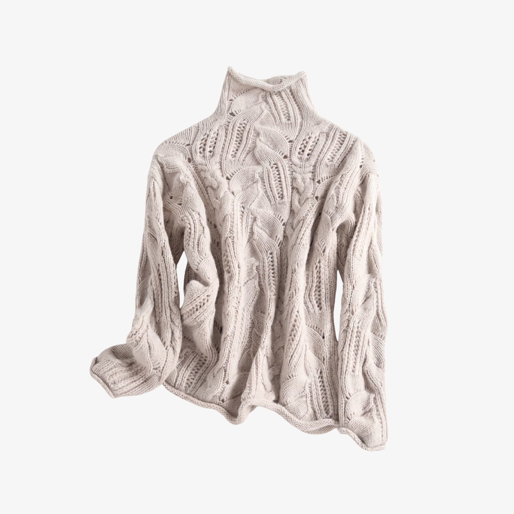W | CLOUD KNIT TURTLENECK