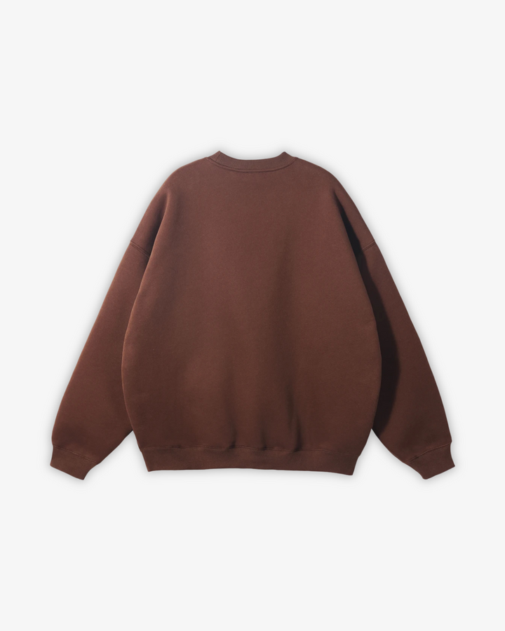 400GSM OVERSIZED ROUND NECK SWEATER