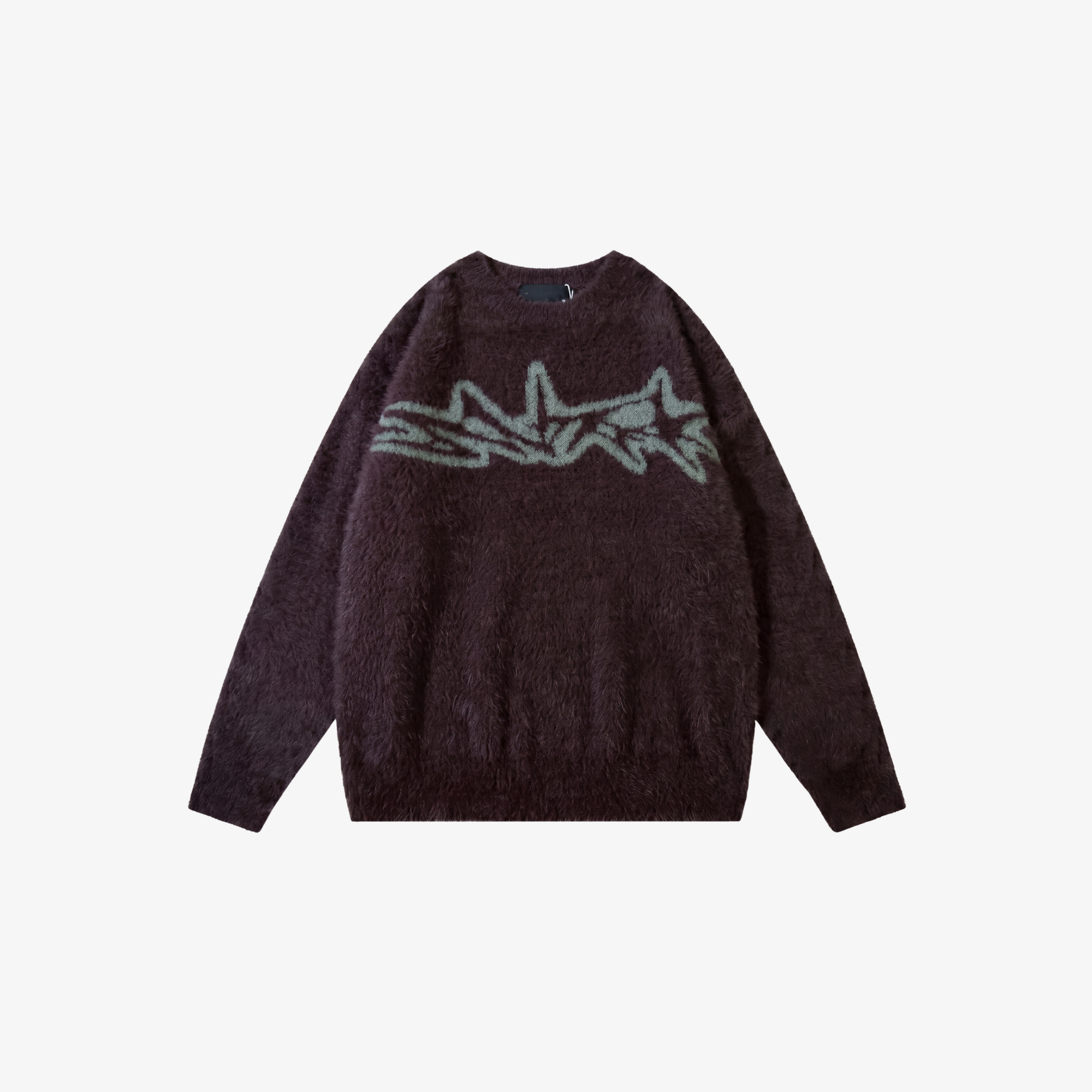 URBAN GRAPHIC KNIT SWEATER