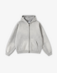 360GSM LOOSE FIT WASHED ZIP UP HOODIE