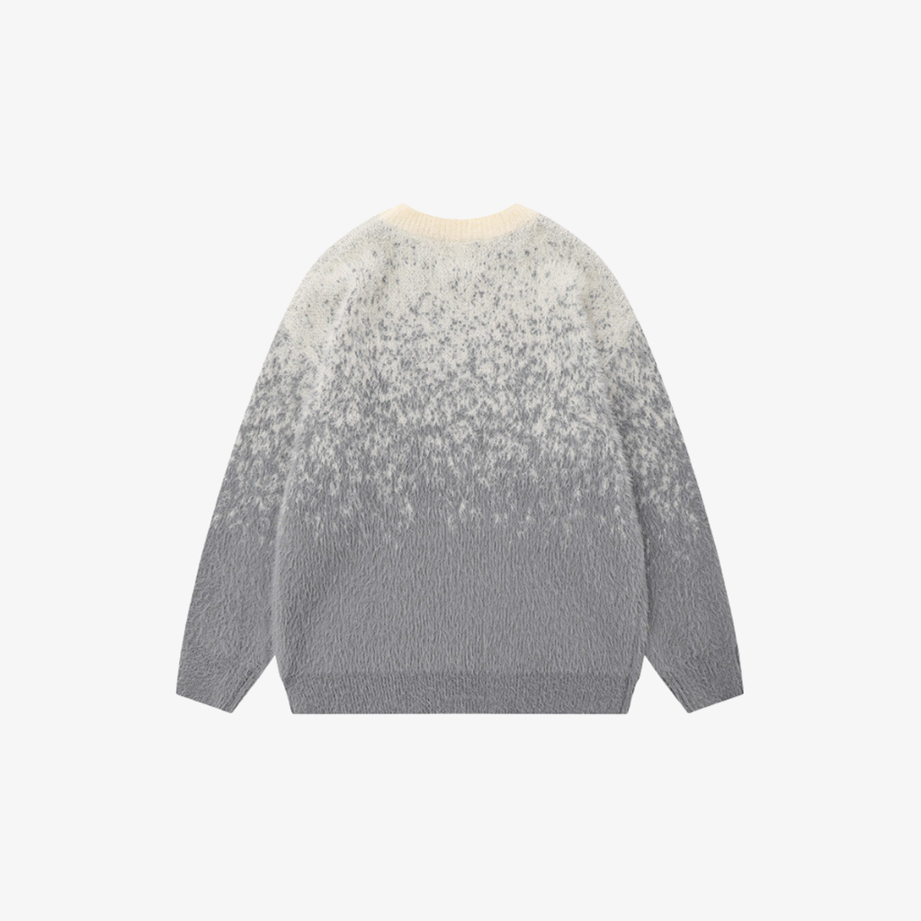 W | GRADIENT KNIT SWEATER